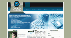 Desktop Screenshot of gargconsulting.biz